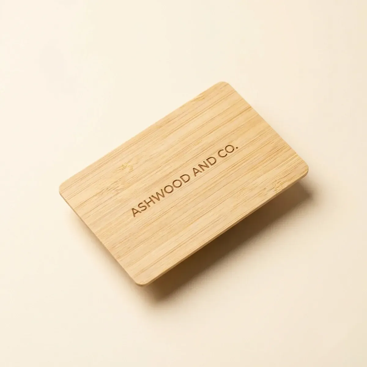 Bamboo RFID Hotel Key Cards